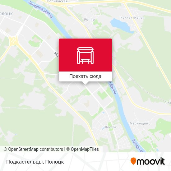 Карта Подкастельцы