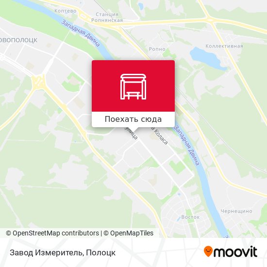 Карта Завод Измеритель