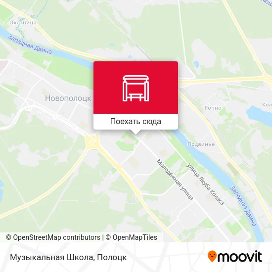 Карта Музыкальная Школа