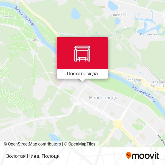 Карта Золотая Нива