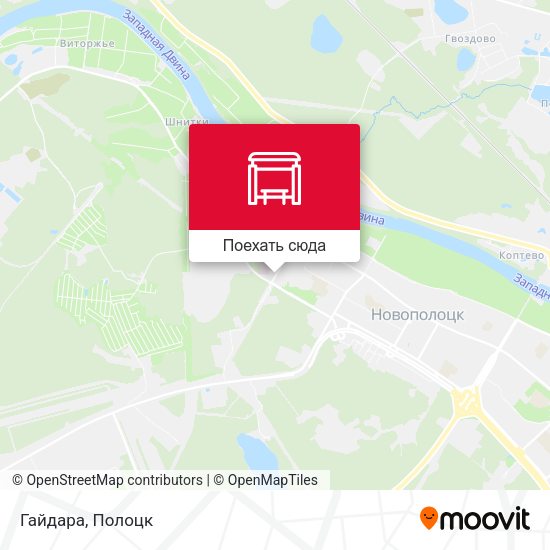 Карта Гайдара