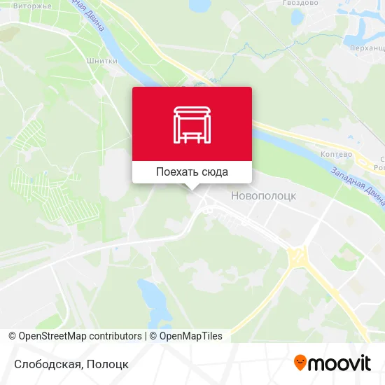 Карта Слободская