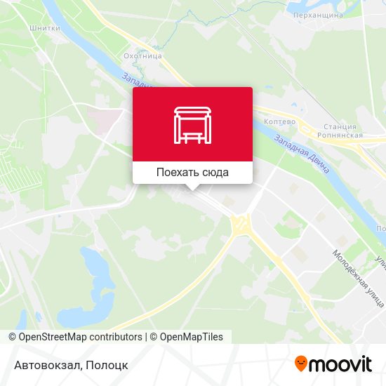 Карта Автовокзал