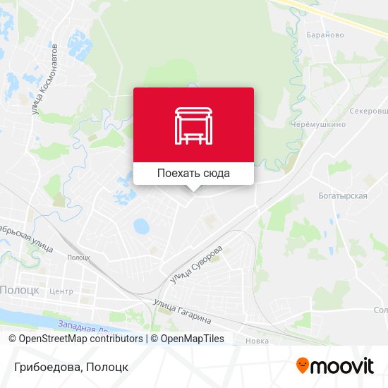 Карта Грибоедова