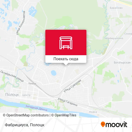 Карта Фабрициуса