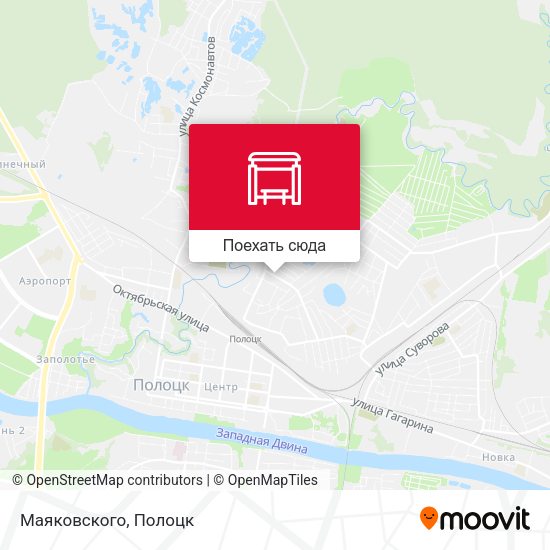 Карта Маяковского