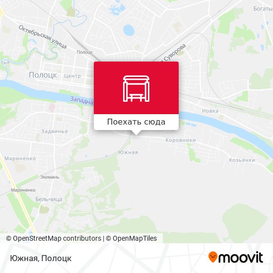 Карта Южная