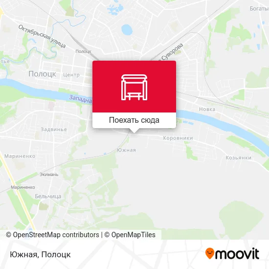 Карта Южная