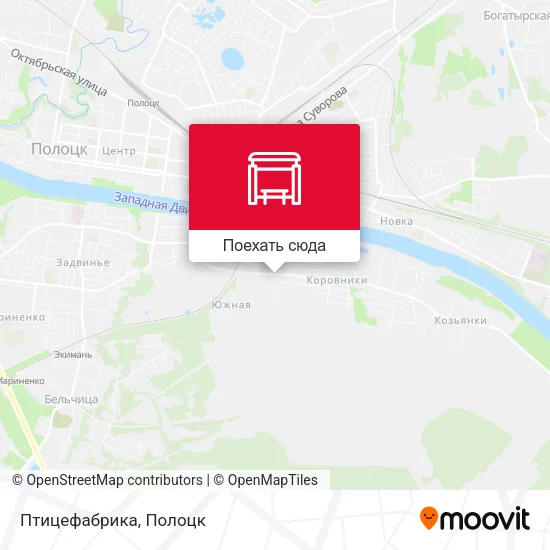 Карта Птицефабрика