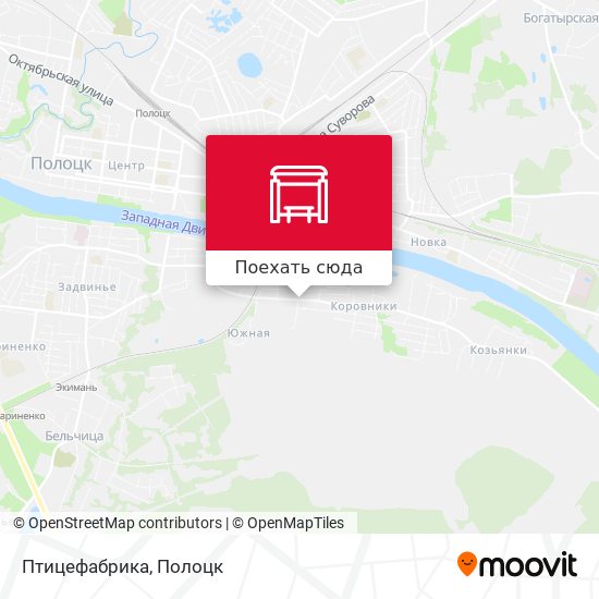 Карта Птицефабрика