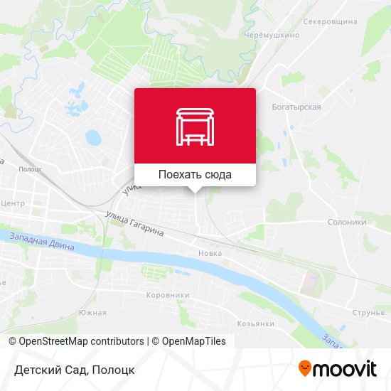 Карта Детский Сад