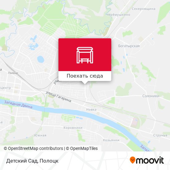 Карта Детский Сад