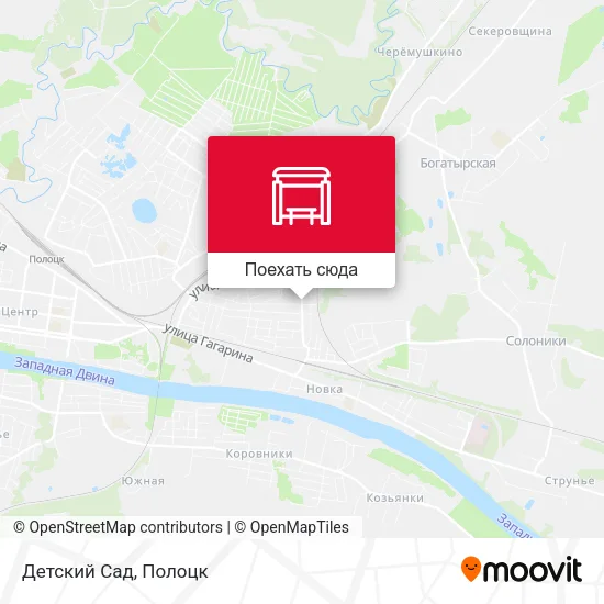 Карта Детский Сад