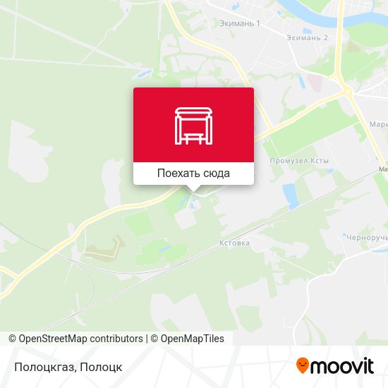 Карта Полоцкгаз
