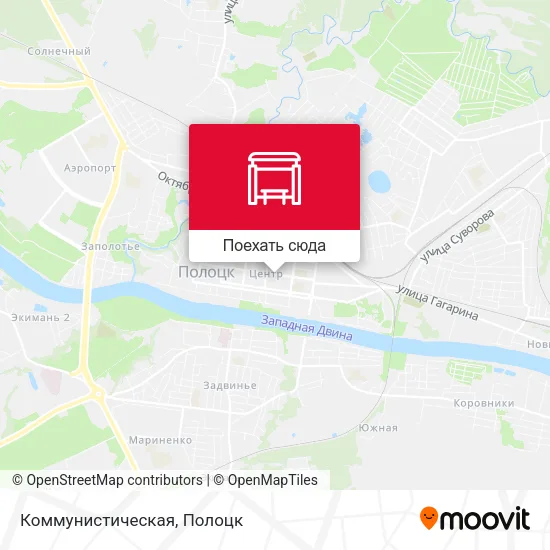 Карта Коммунистическая