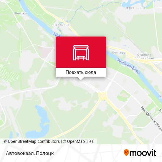Карта Автовокзал