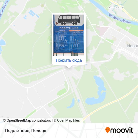 Карта Подстанция