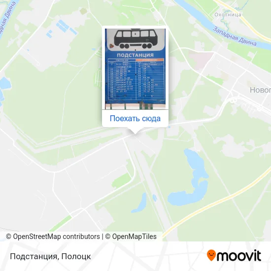 Карта Подстанция