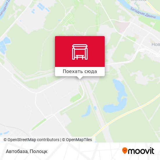 Карта Автобаза