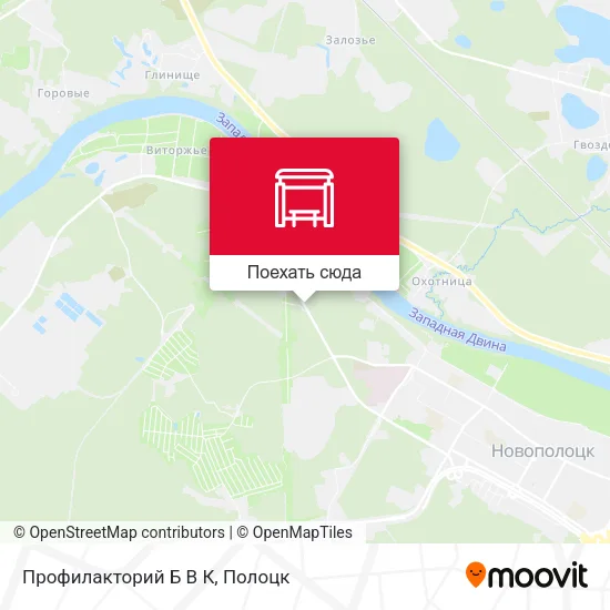 Карта Профилакторий Б В К