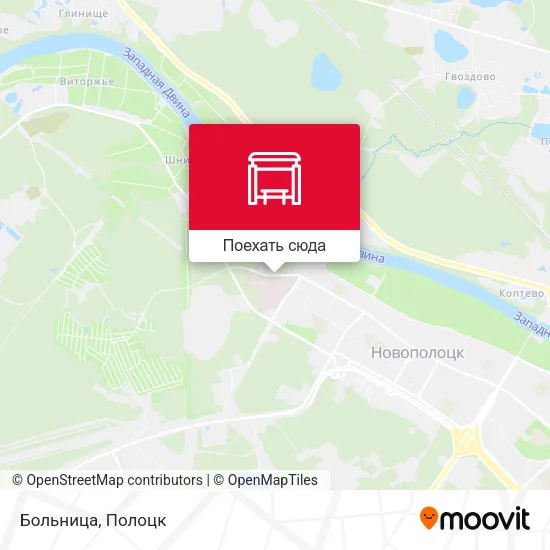 Карта Больница