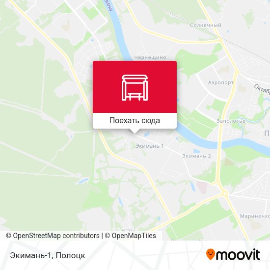 Карта Экимань-1