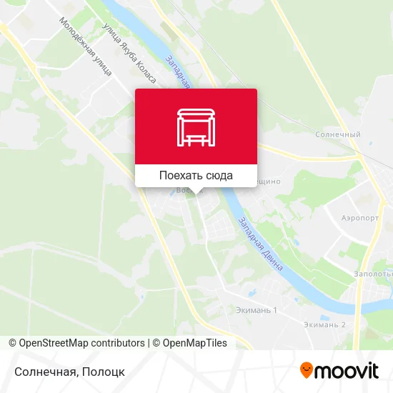 Карта Солнечная