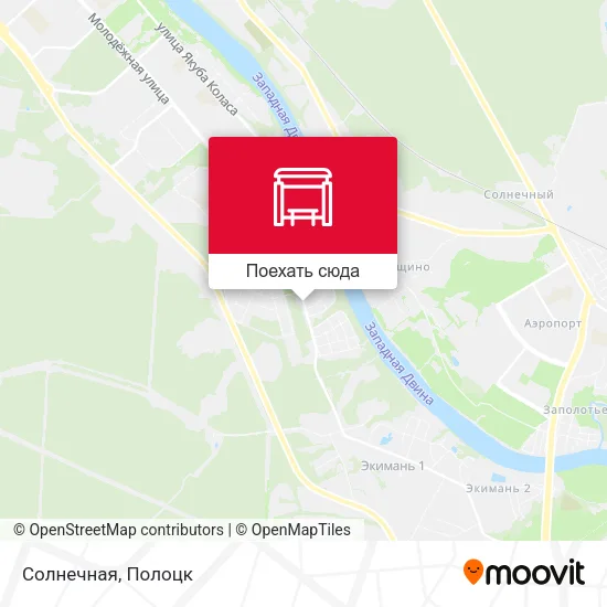 Карта Солнечная