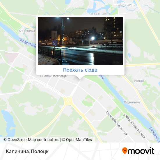 Карта Калинина