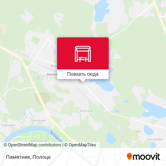 Карта Памятник