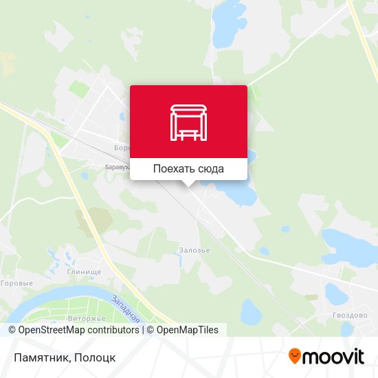 Карта Памятник
