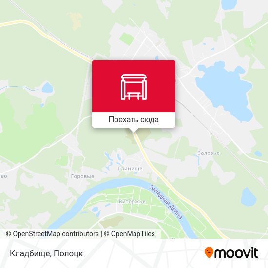 Карта Кладбище