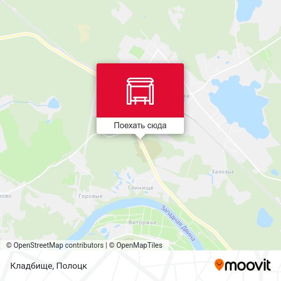 Карта Кладбище