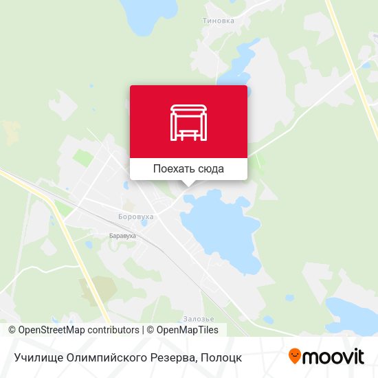 Карта Училище Олимпийского Резерва