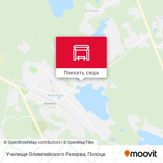 Карта Училище Олимпийского Резерва