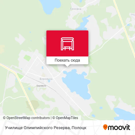 Карта Училище Олимпийского Резерва