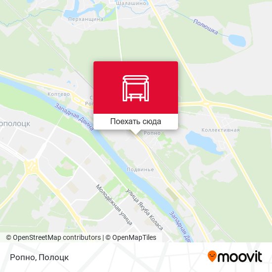 Карта Ропно