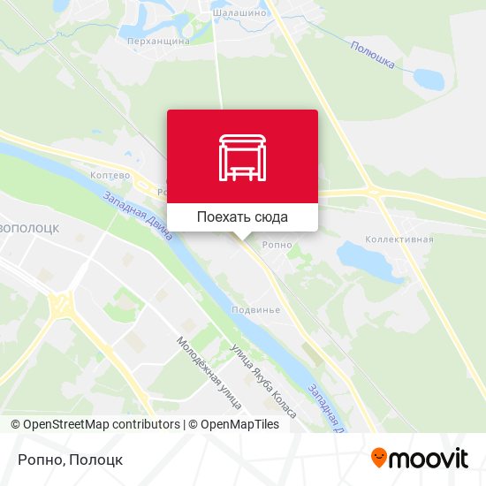 Карта Ропно