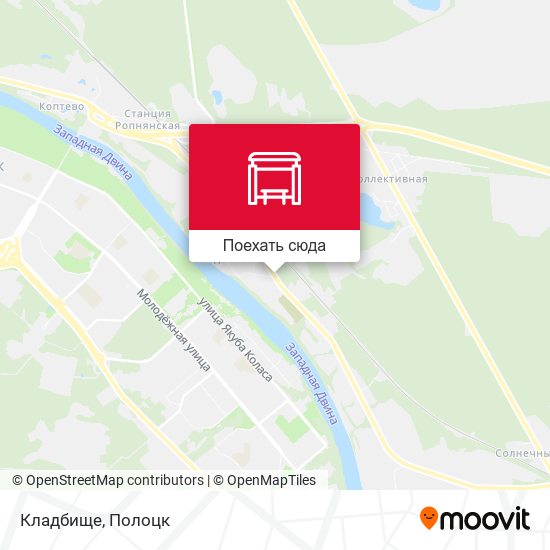 Карта Кладбище