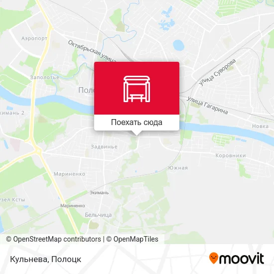 Карта Кульнева