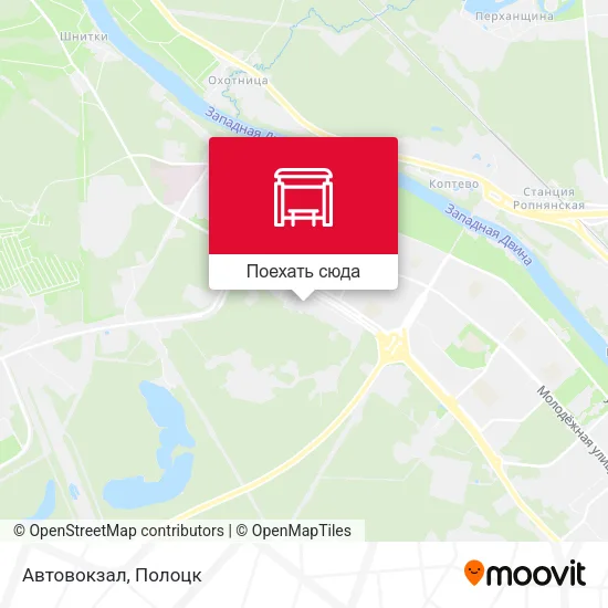 Карта Автовокзал