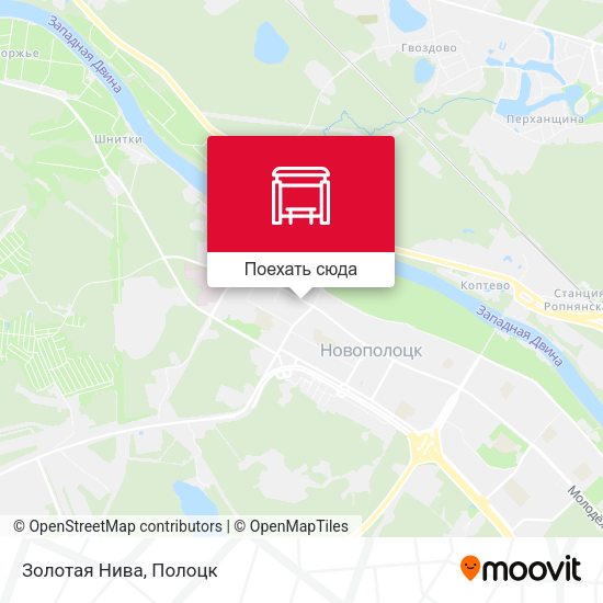 Карта Золотая Нива