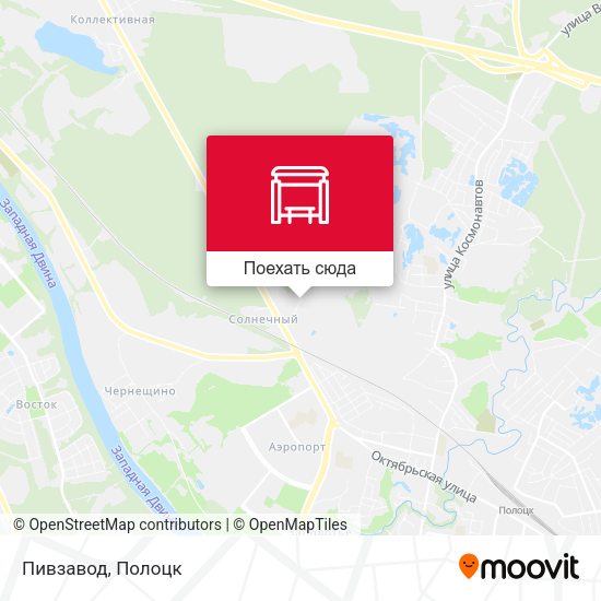 Карта Пивзавод