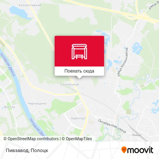 Карта Пивзавод
