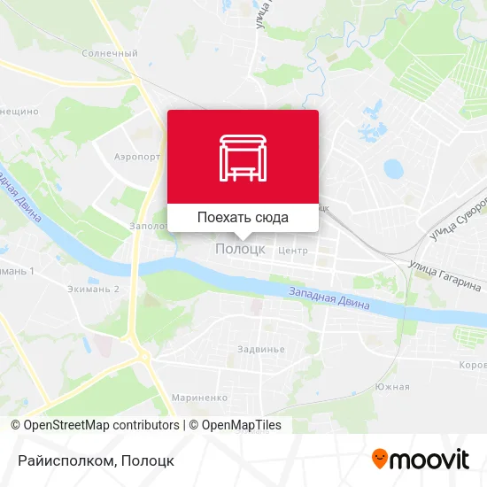 Карта Райисполком
