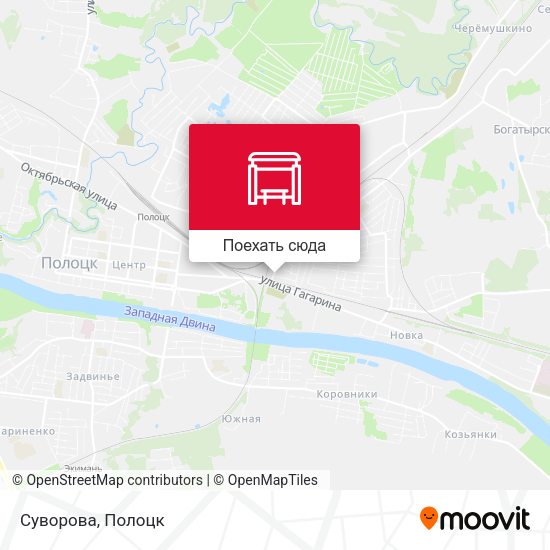 Карта Суворова