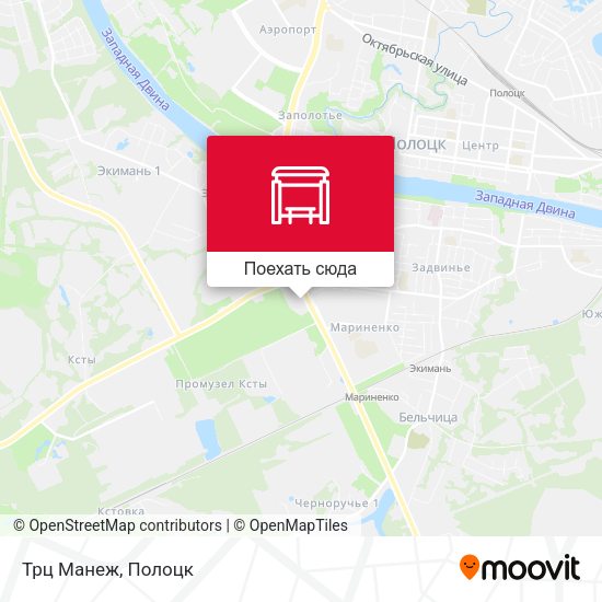 Карта Трц Манеж