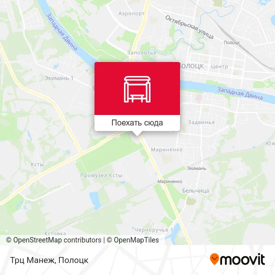 Карта Трц Манеж
