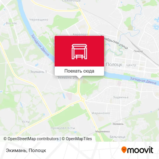 Карта Экимань
