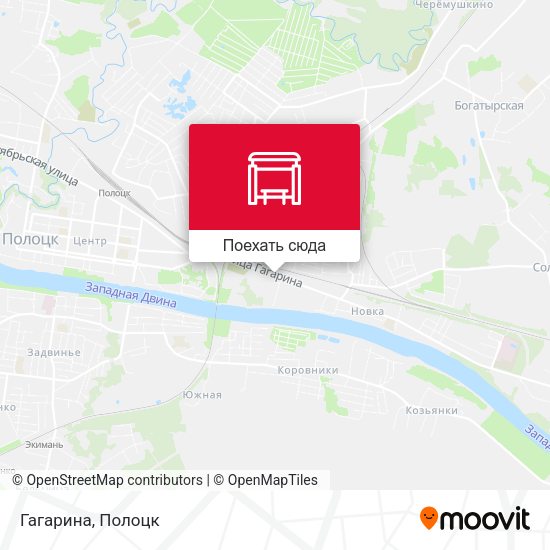 Карта Гагарина